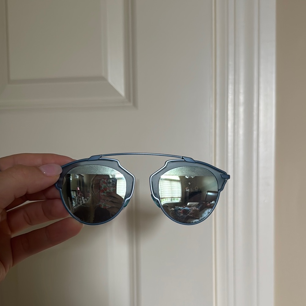 Christian Dior Women's Blue Sunglasses